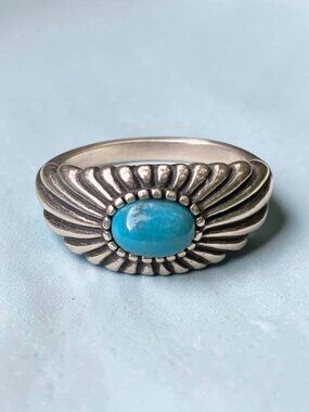Carolyn Pollack Vintage Turquoise 925 Ring